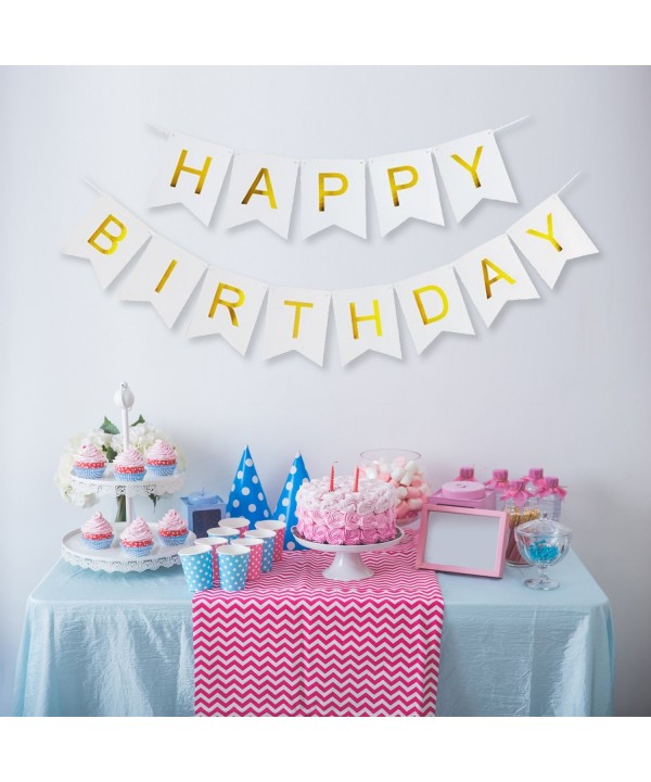 LIMITLESS White Birthday Banner Letters