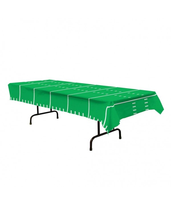 Plastic Table Football Buffet Tablecloth