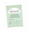 Sprinkle Shower Invitation Blank Invitations