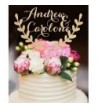 Personalized Wedding Toppers Rustic Decorations