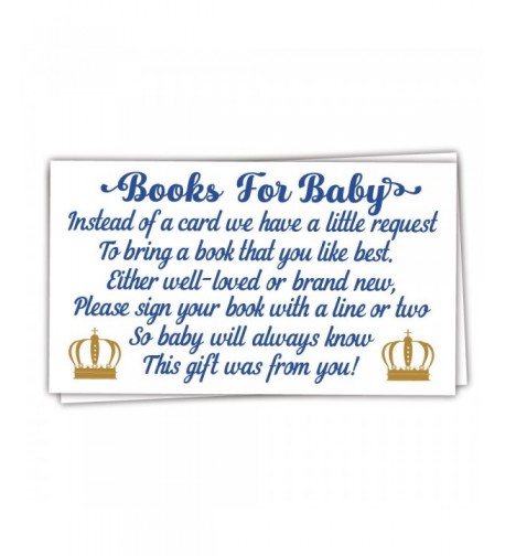 Prince Books Shower Request Cards