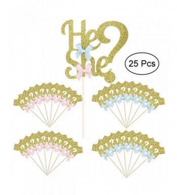 Glitter Toppers Birthday Decoration Supplies