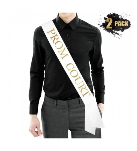 PROM COURT Sash Metallic Decorations