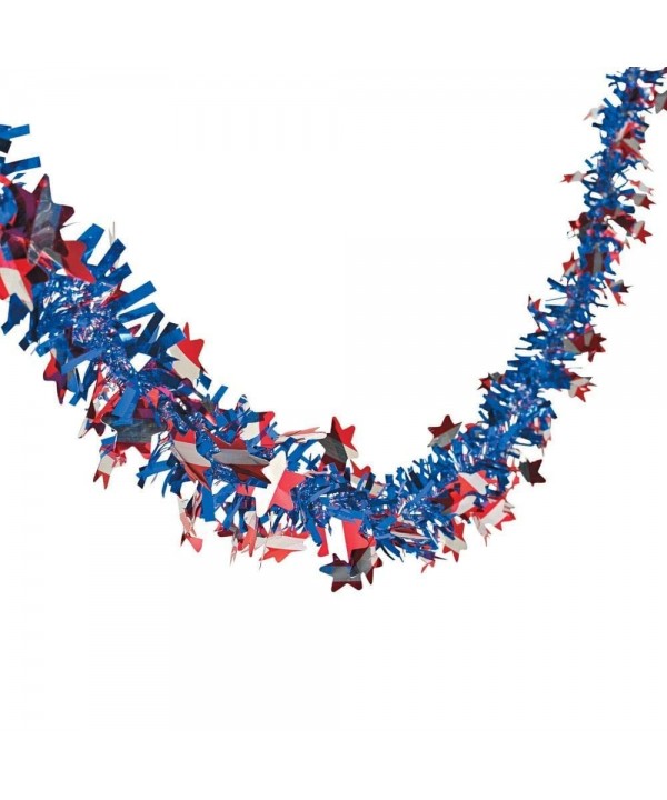 Patriotic Garland July Party Supplies