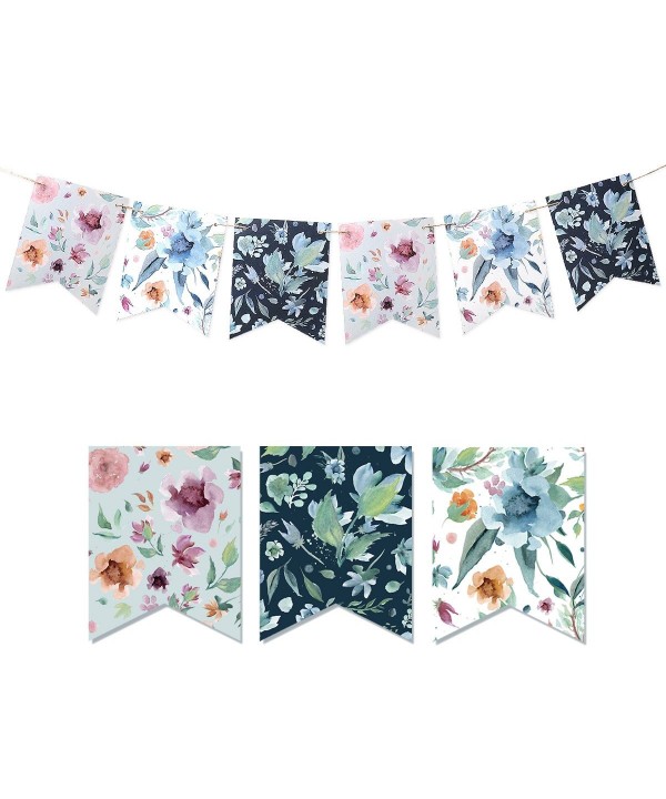 NICROLANDEE Birthday Garland Vintage Bunting