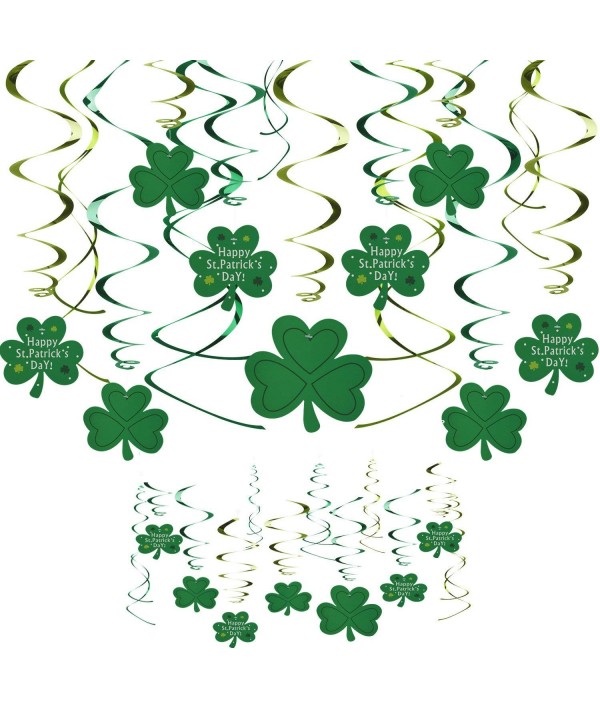 VIPITH Patricks Shamrock Hanging Decoration