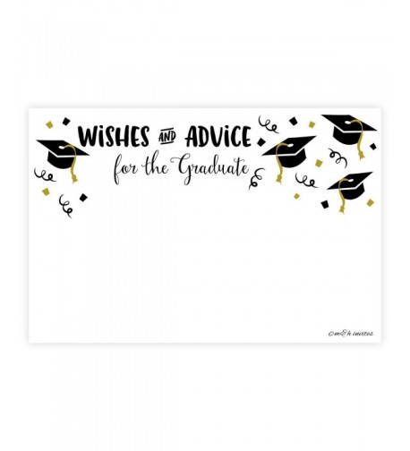 Graduation Wishes Advice Cards Count