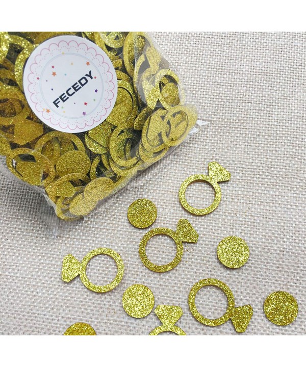 FECEDY Circle Confetti Bachelorette 400pcs