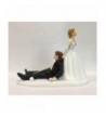 Bride Groom Golf Wedding Topper