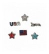 Patriotic USA Floating Locket Charms