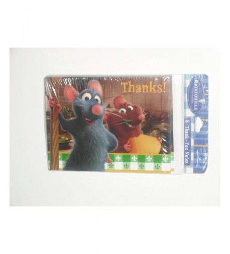 Ratatouille Party Thank YOU Cards