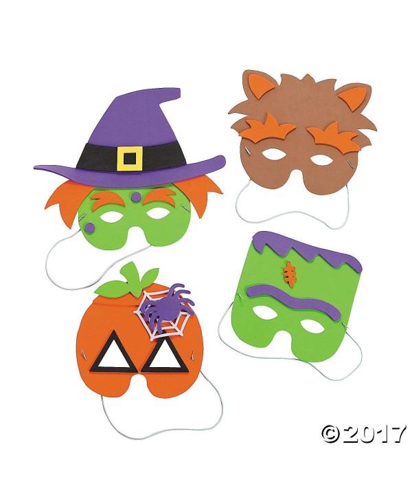 Halloween Mask Craft Kit Assorted