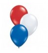 Patriotic Assortment Plain Balloons 100