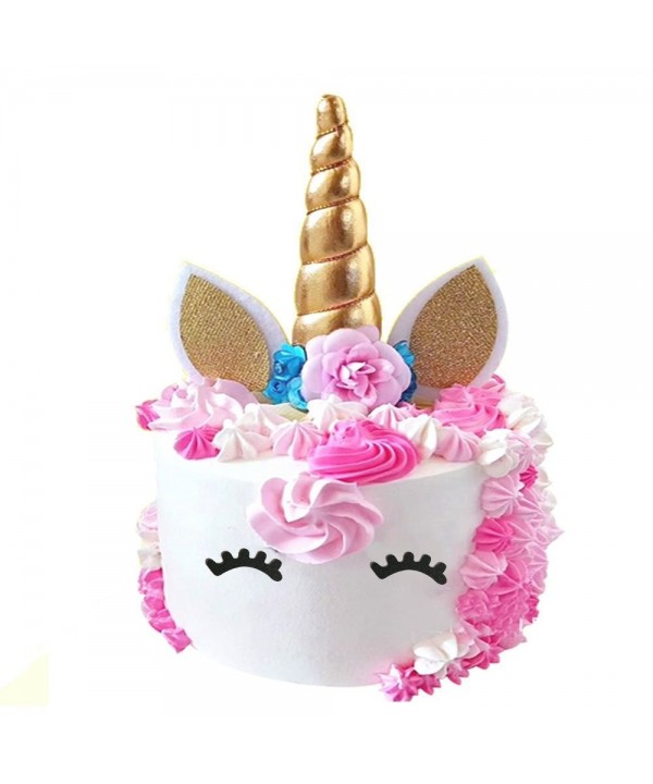 PalkSky Handmade Gold Unicorn Birthday