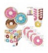 Donut Theme Party Supplies Serves