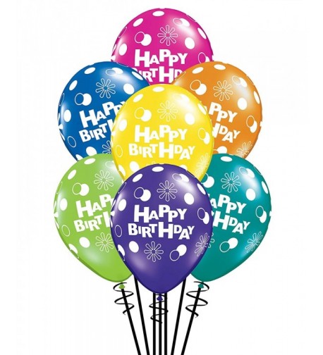Qualatex Birthday Assortment Biodegradable Balloons