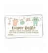 Clothesline Diaper Raffle Tickets Neutral