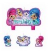 Shimmer and Shine Birthday Candles
