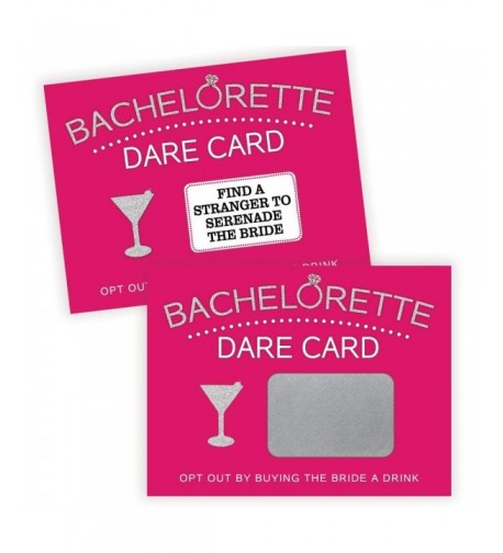 Bachelorette Party Scratch Activity Bridal