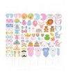 Shower Photo Booth 72 Pack Selfie Newborn