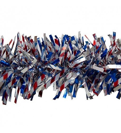 Shindigz Metallic Patriotic Twistees Garland