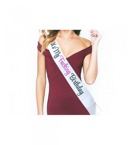 Birthday Sash Fashionable Beautiful Lettering