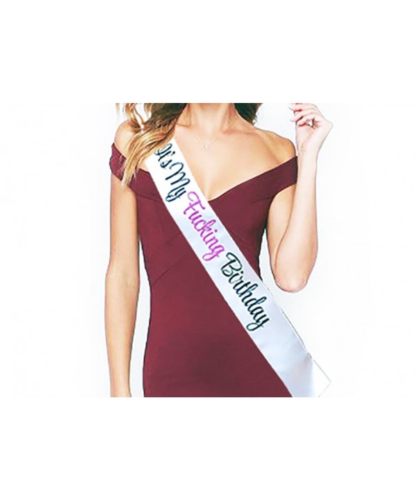 Birthday Sash Fashionable Beautiful Lettering