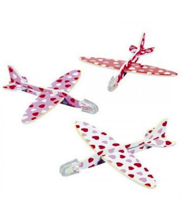 Mini Heart Print Gliders Valentines