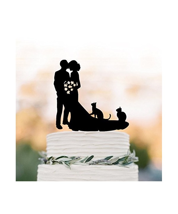 Bride Wedding Topper Silhouette Acrylic