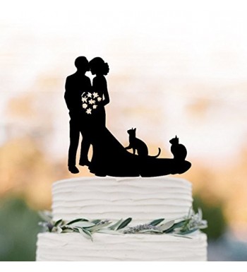 Bride Wedding Topper Silhouette Acrylic