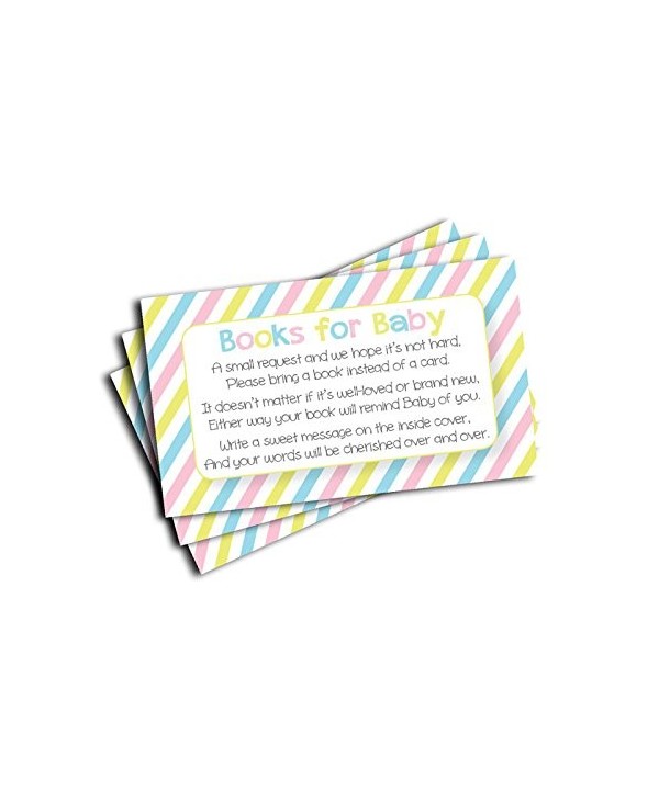 Shower Insert Request Cards 50 Cards