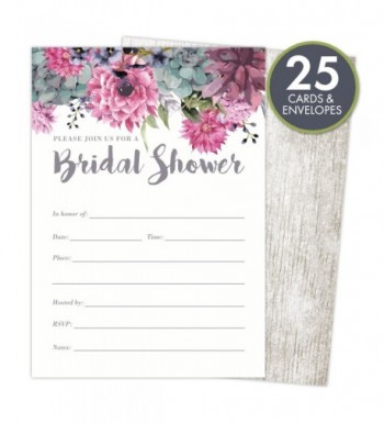 Cheapest Bridal Shower Party Invitations for Sale