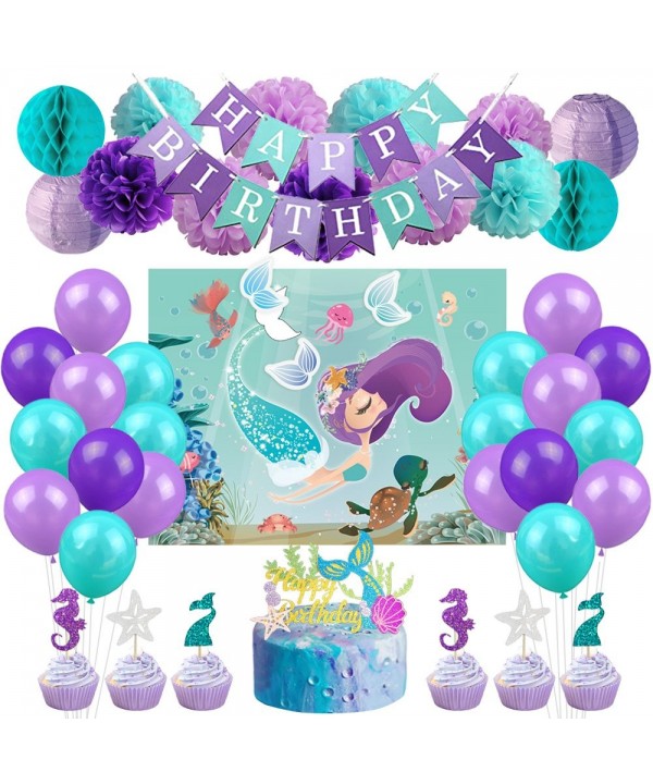 KREATWOW Mermaid Decorations Supplies Birthday