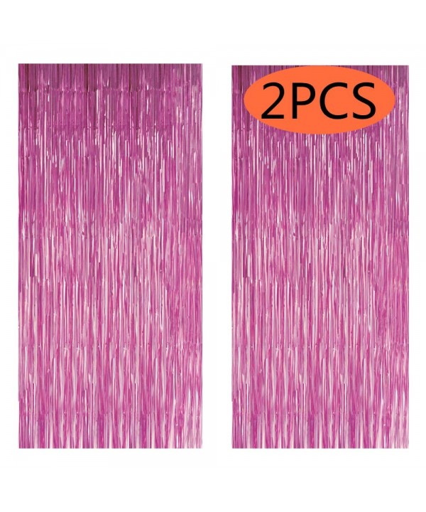 Fecedy Metallic Tinsel Curtains decorations