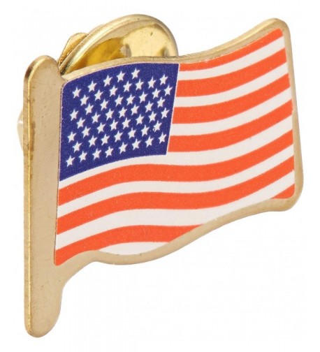 American Metal Clutch Patriotic Favors