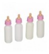 Plastic Pink Bottle Shower Favors