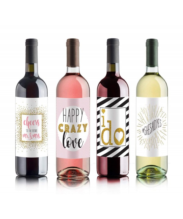 Bottle Labels bridal bachelorette engagement