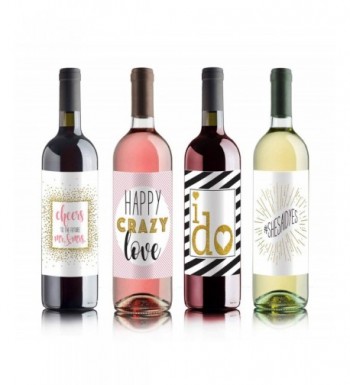 Bottle Labels bridal bachelorette engagement