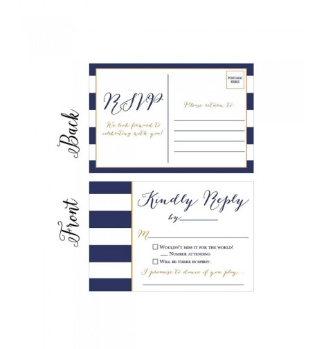 Postcards Envelopes Engagement Bachelorette Invitations