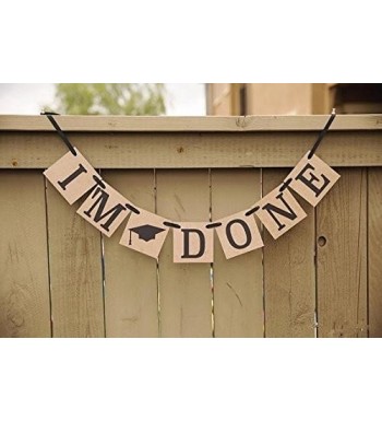 RAINLEMON Vintage Banner Graduation Decoration