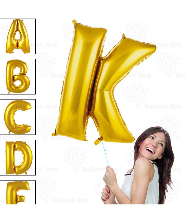 Helium Glossy Balloons Decorations Letter
