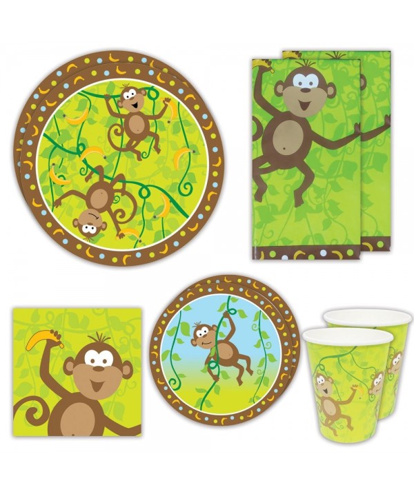 Blue Orchards Monkey Supplies Tableware