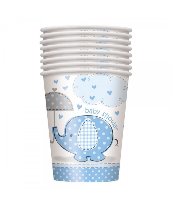 Blue Elephant Baby Shower Paper