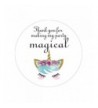 MAGJUCHE Magical Unicorn Stickers Birthday