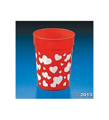 Valentine Tumblers VALENTINES Supplies Tableware