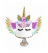 Unicorn Cake Topper Wings Eyelashes