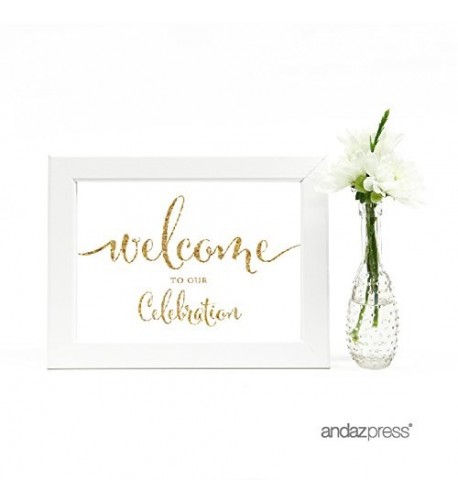 Andaz Press Glitter 5x7 inch Celebration