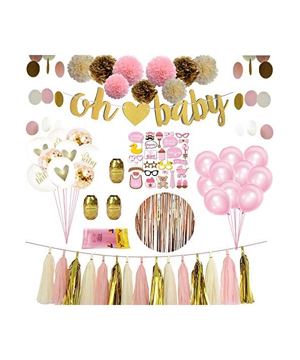 Shower Party Confetti Balloons Backdrop