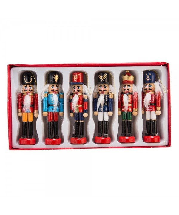 Kurt Adler Wooden Nutcracker Ornament