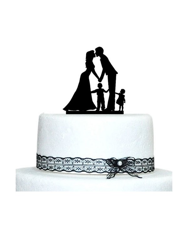Buythrow Wedding Topper Silhouette Decoration